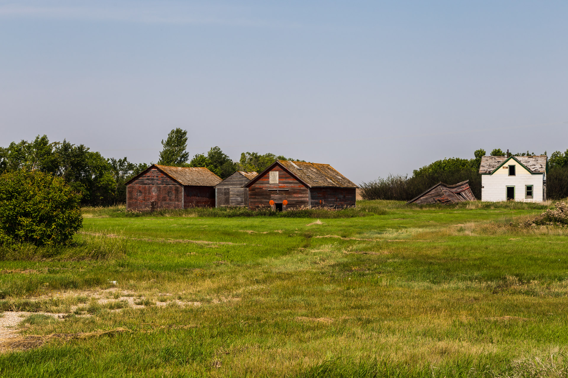 A Collection Of Barns (right angle mid)
