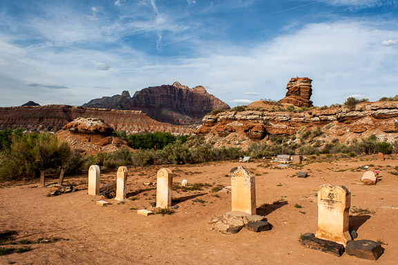 Grafton, Utah - A Desert Ghost Town Cemetery