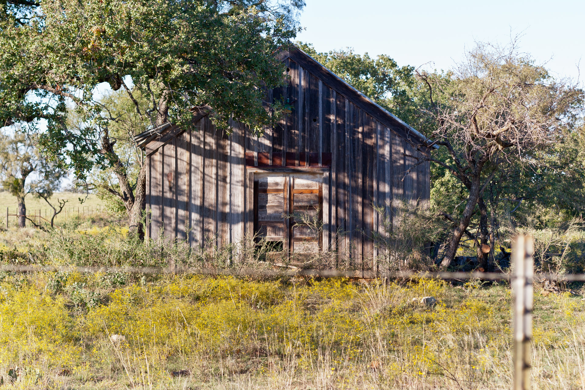 Mason County, Texas - The Broken Windows House (front close)