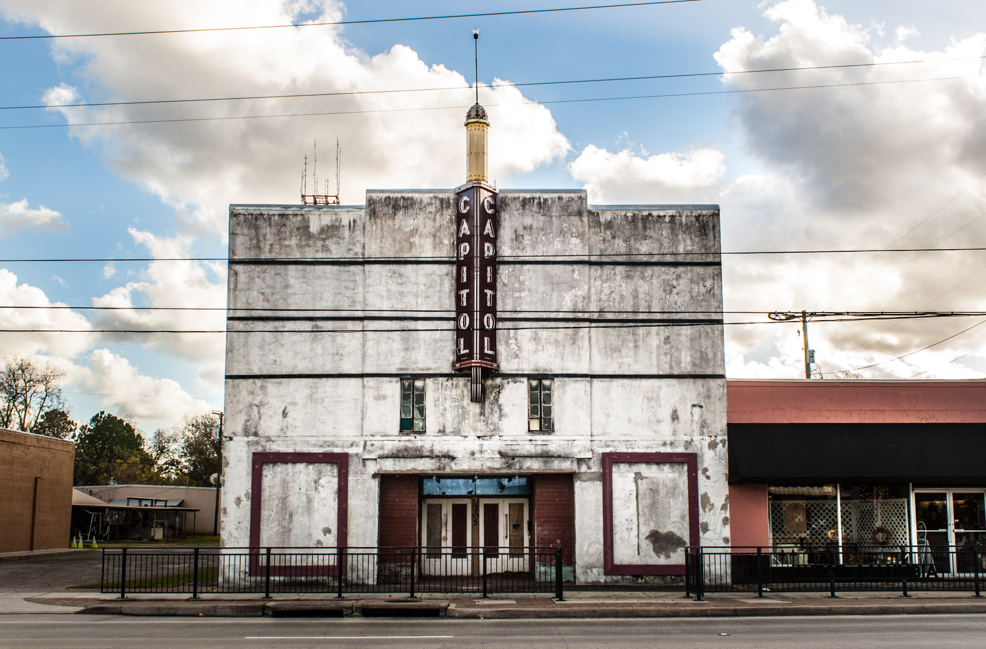 West Columbia, Texas - The Capitol Theater (front far)