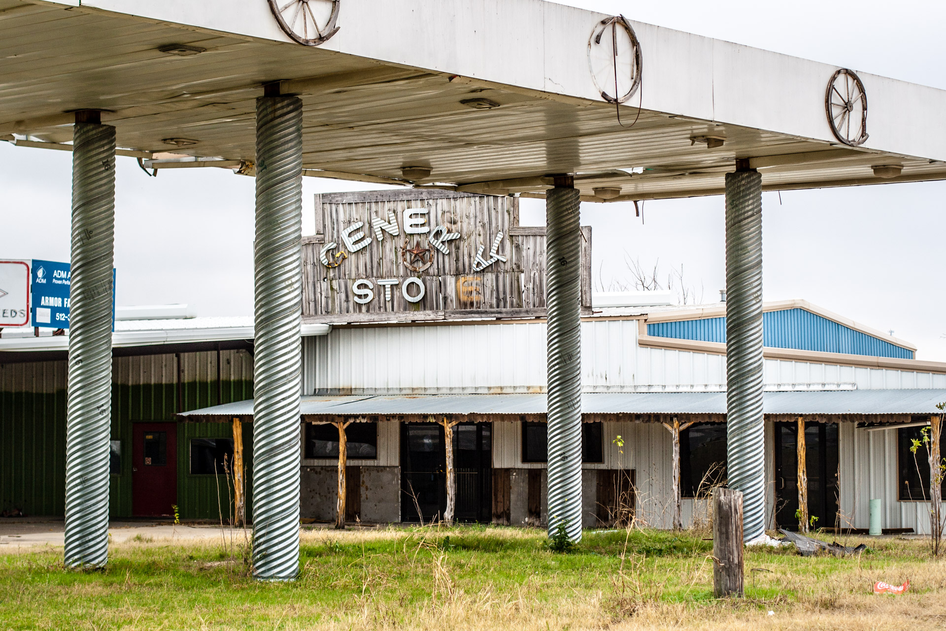 Taylor, Texas - The General Store Gas Station (close)