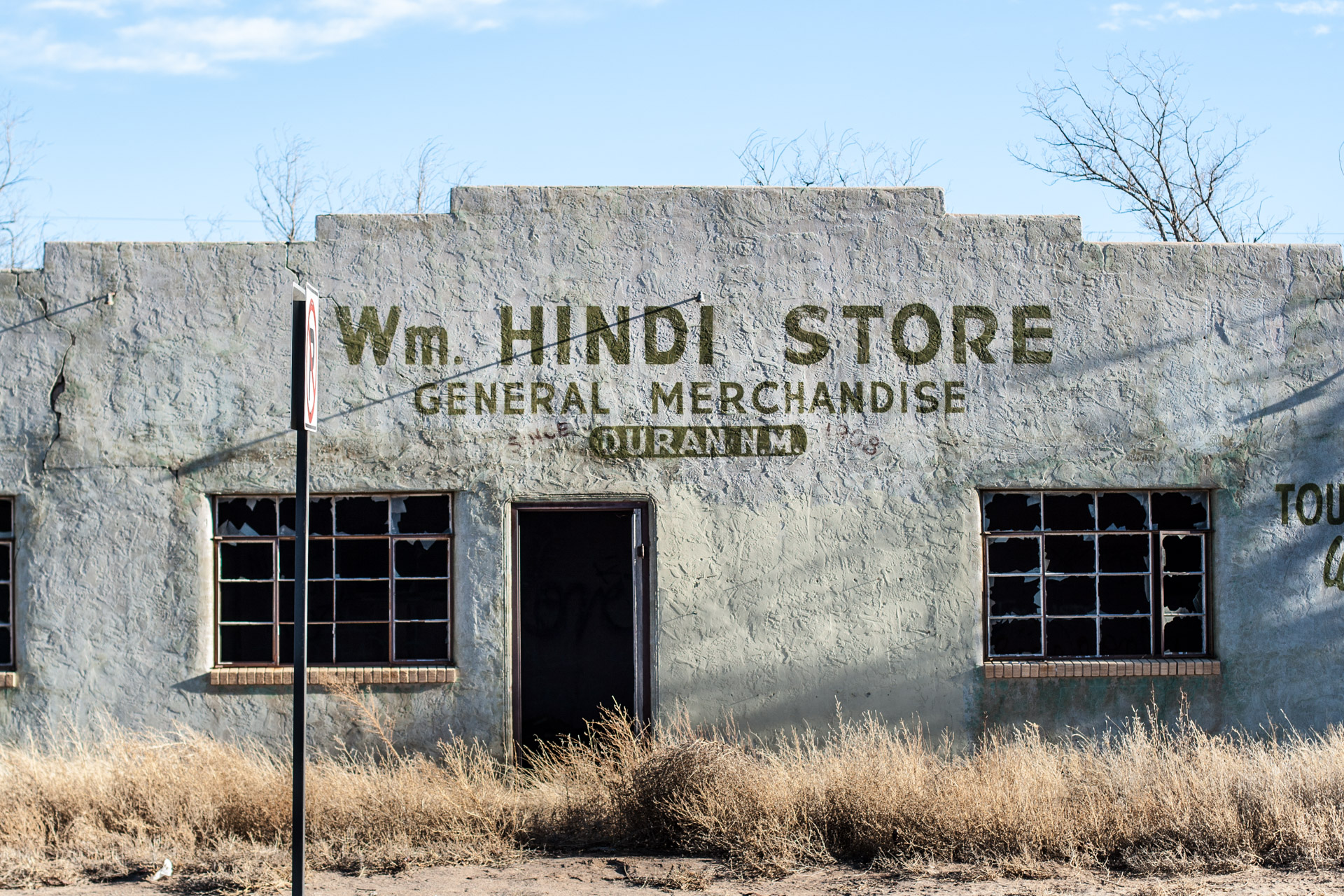 Duran, New Mexico - The Wm. Hindi Store (front close)