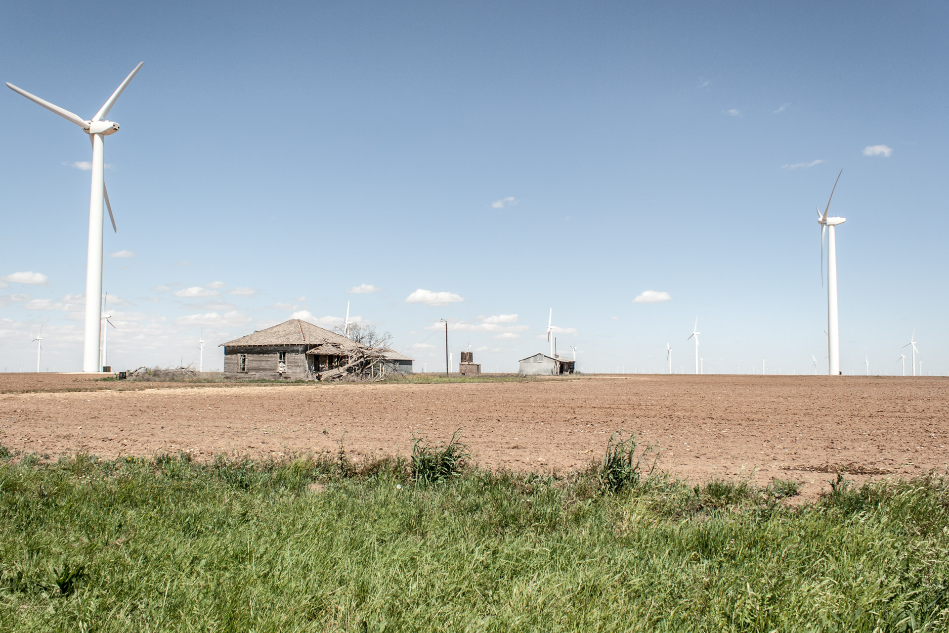 Wind Turbine Community Storage House (angle right far)