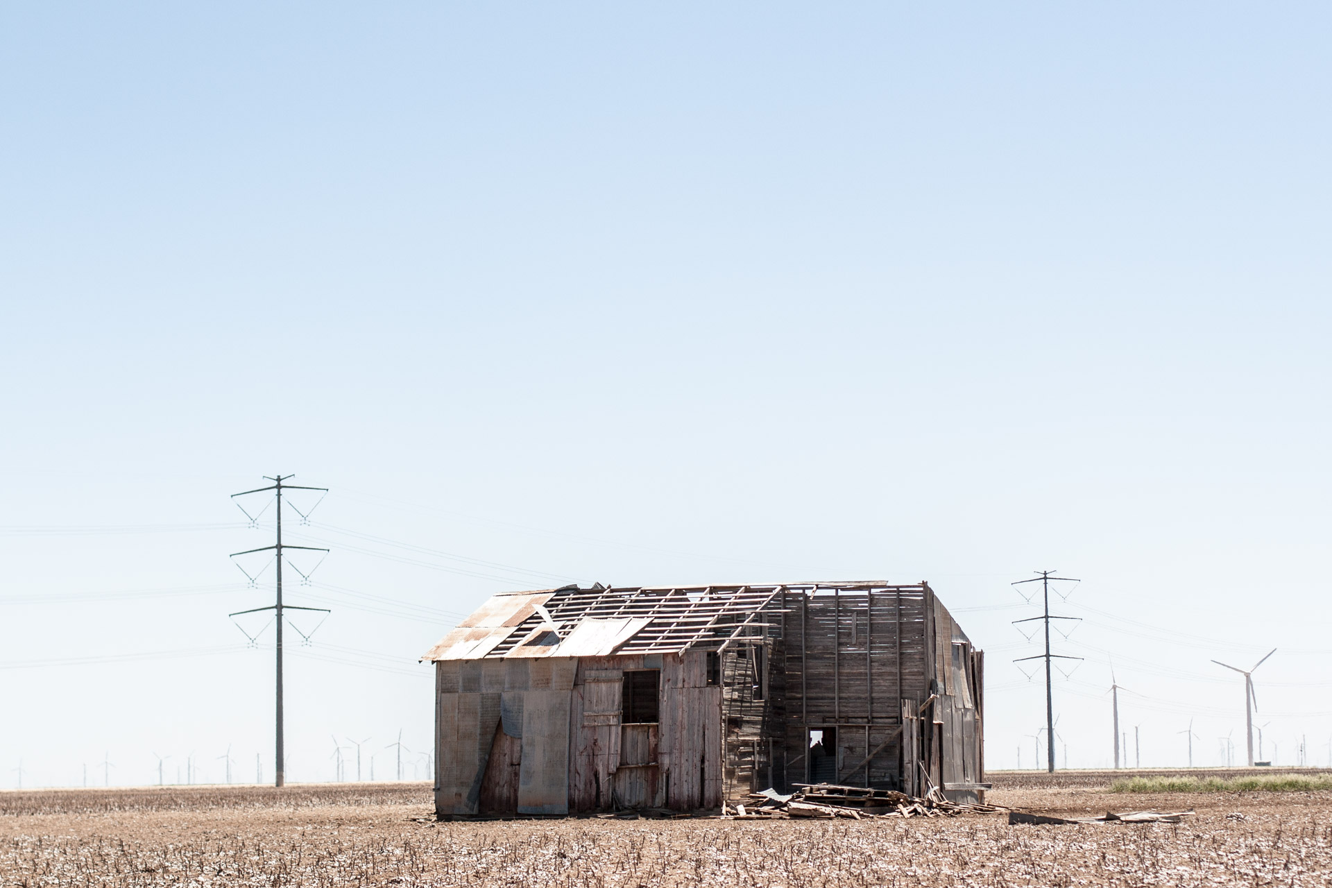 Wind Turbine Community Tiny Barn (angle right close)