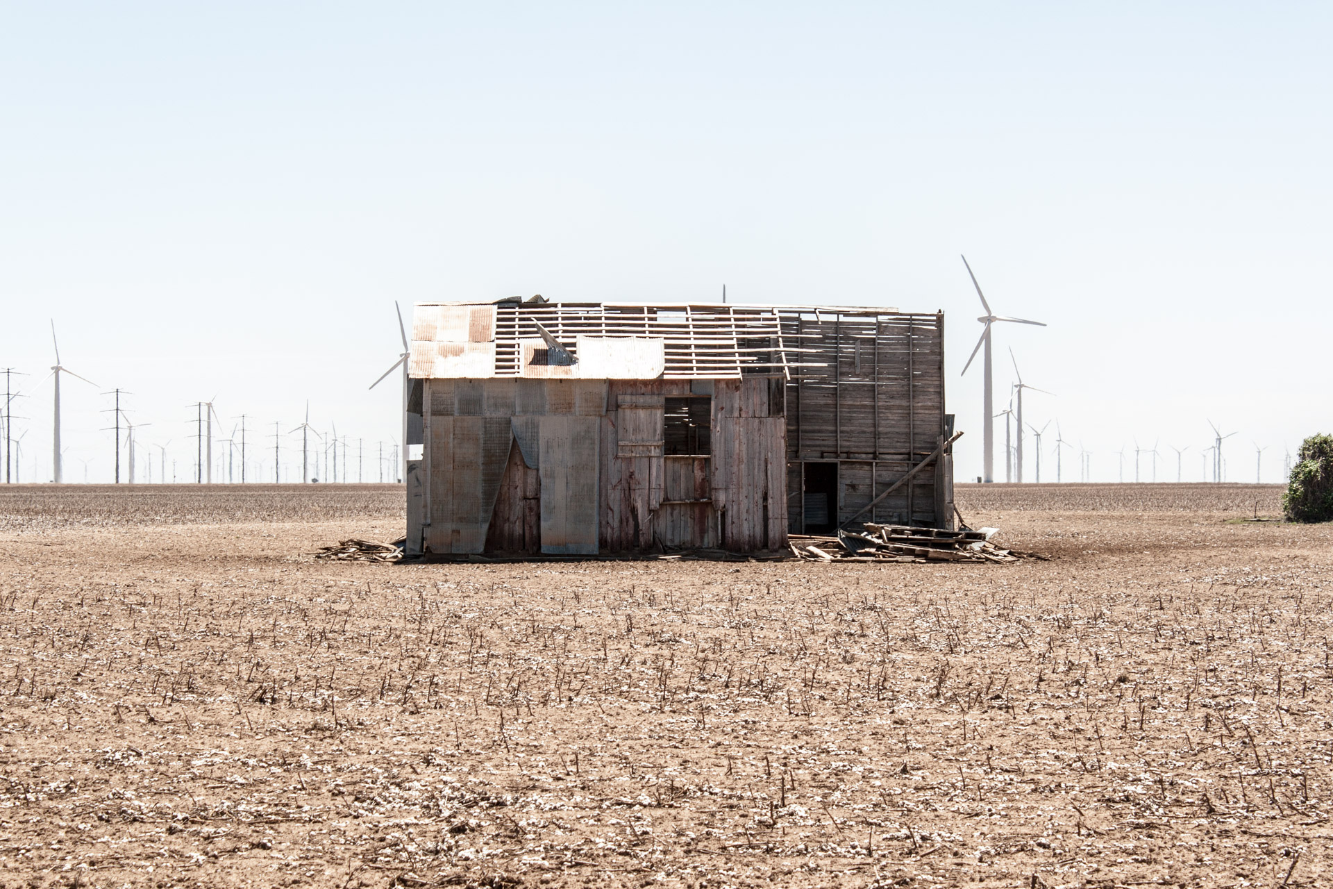 Wind Turbine Community Tiny Barn (front close)