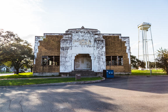 Premont, Texas - A Broken Auditorium