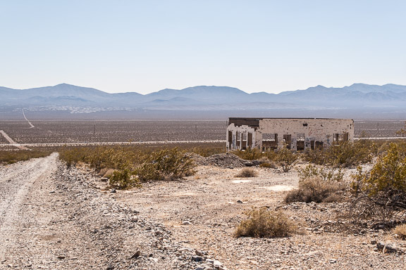 Beatty, Nevada - A Collage Of Desert Ruins