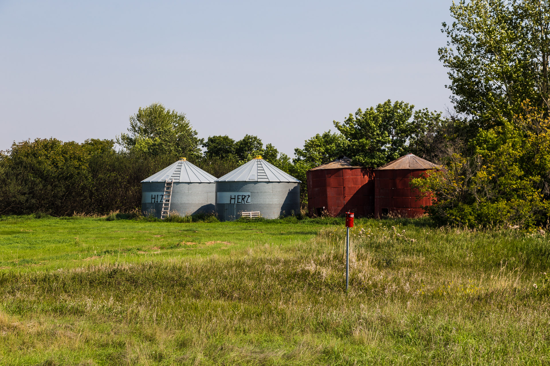 A Collection Of Barns (angle towers)