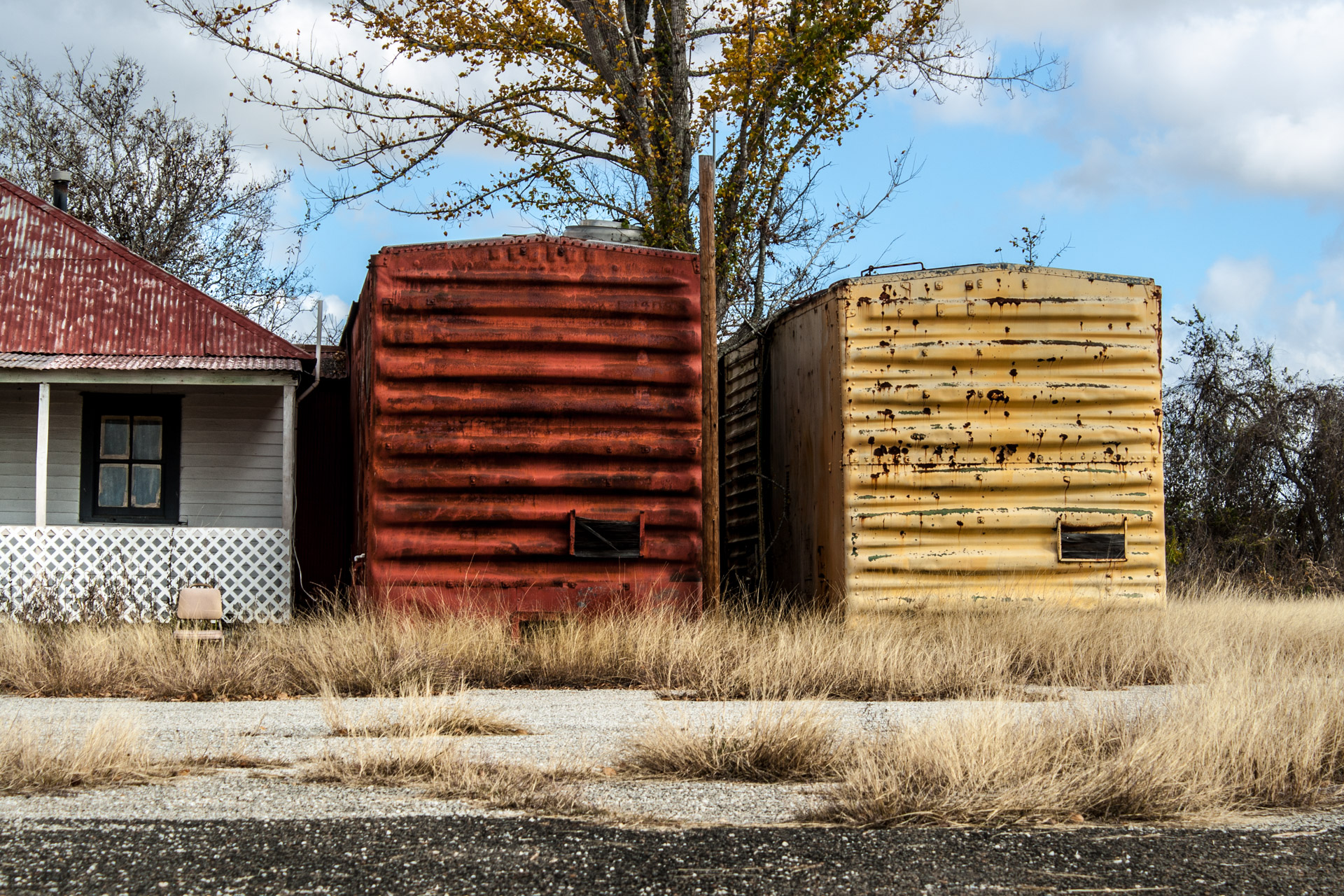 Smithville, Texas - A Railroad Themed Restaurant (front right)