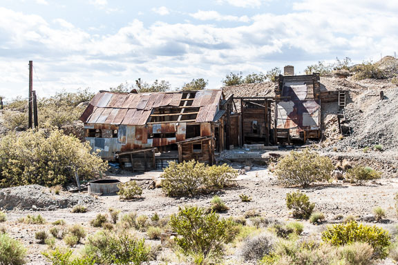 Searchlight, Nevada - A Ruined Mine