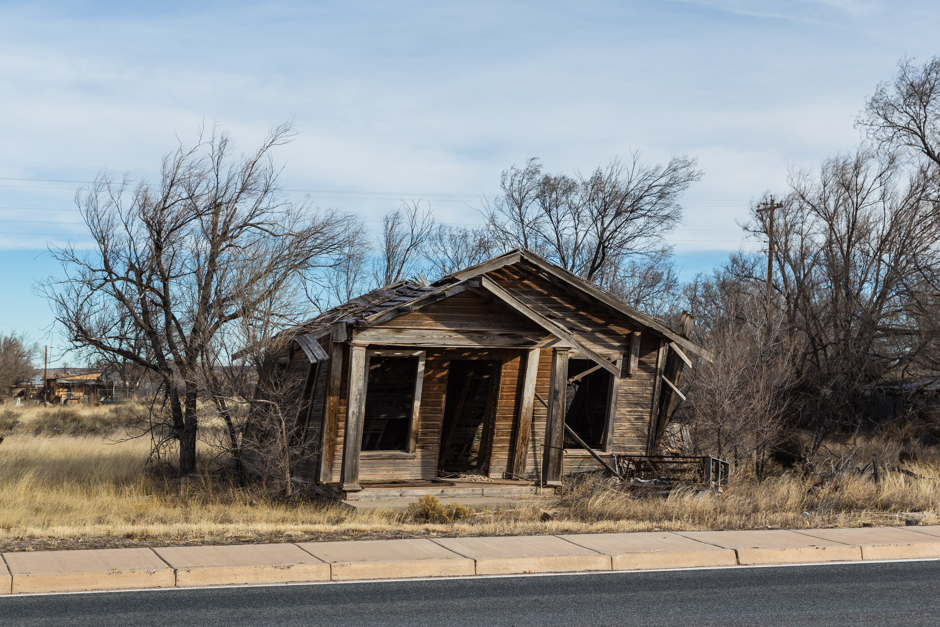 Wood House (close left)