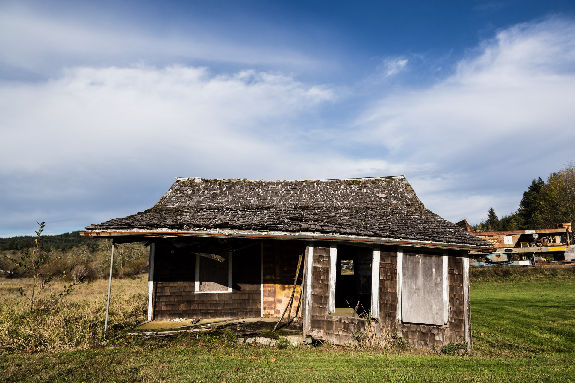 Montesano, Washington A Sinking Mountain House Our Ruins