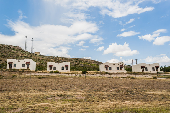 Whites City, New Mexico - Adobe Style Motel