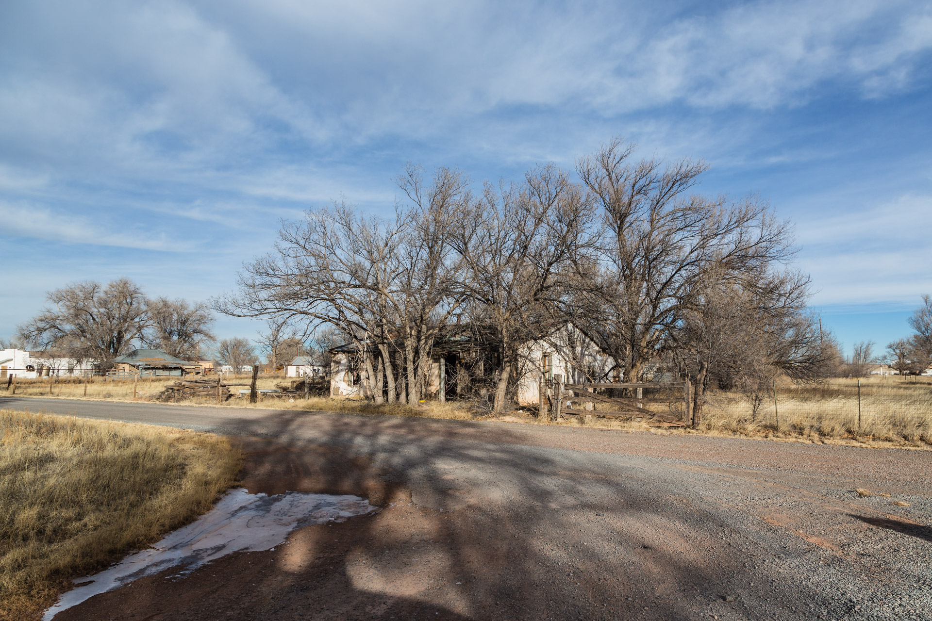 Encino, New Mexico - An Eerie Curb Appeal