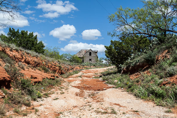 Sweetwater, Texas - Clay Dirt Road