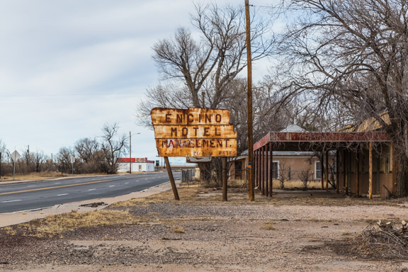 Encino, New Mexico - Encino Motel