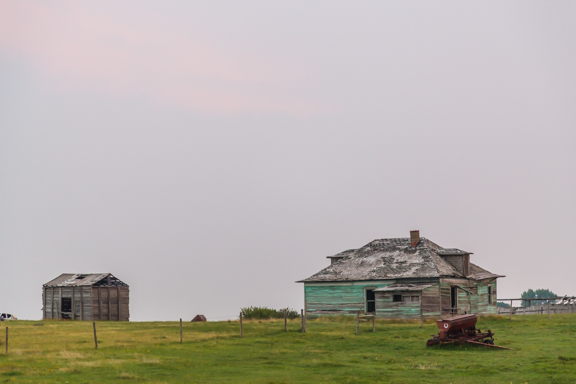 Morse, Saskatchewan, Canada - Faded Turquoise