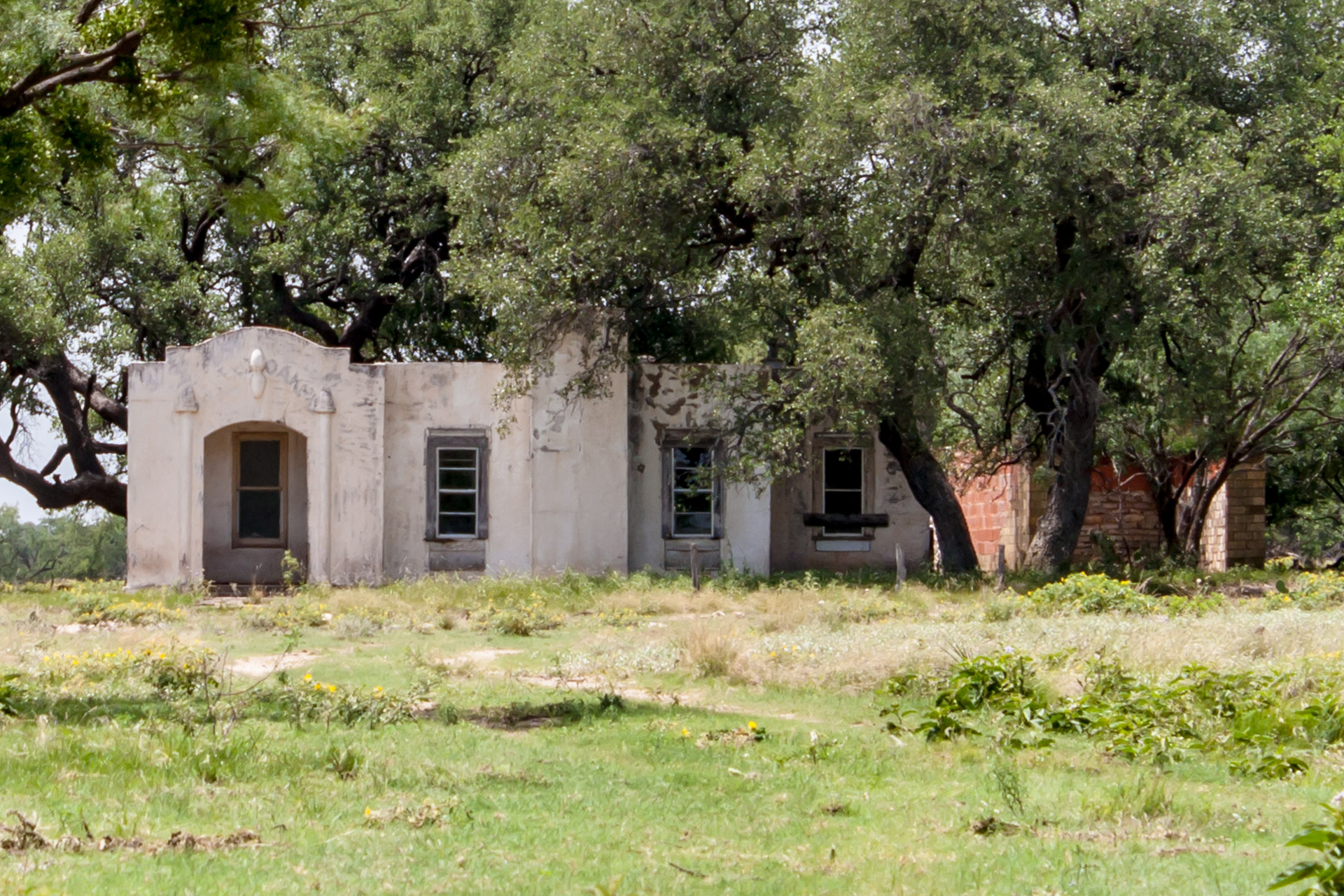 Path To An Arched House (front close)