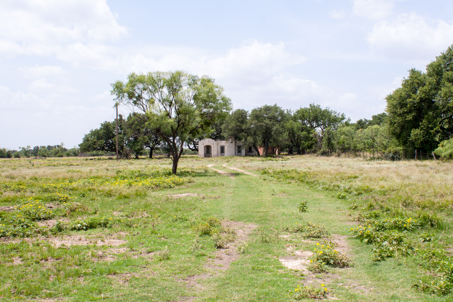 Path To An Arched House (front far)