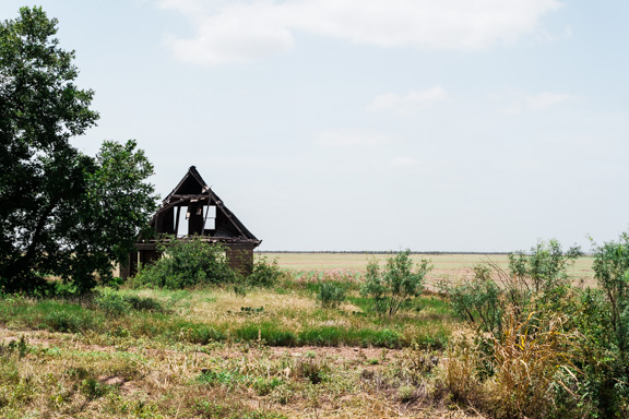 Eola, Texas - See Through House