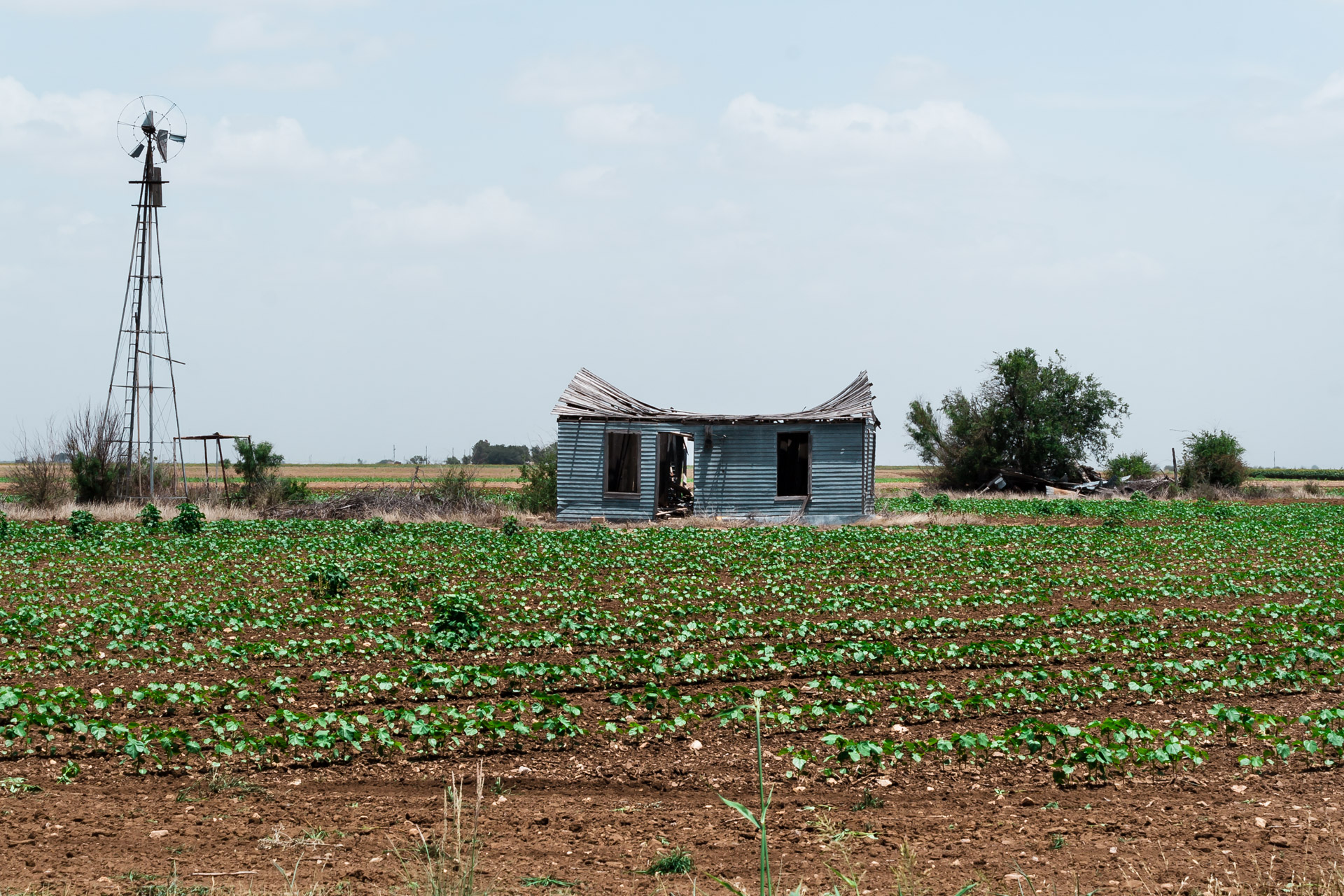 Eola, Texas - Smashed House