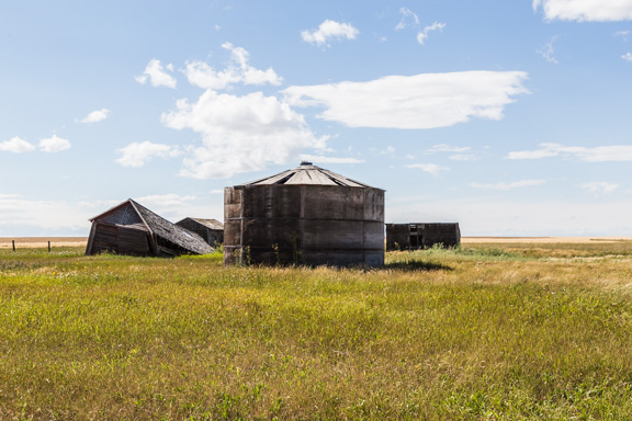 Champion, Alberta, Canada - Still Standing In The Canadian Prairies