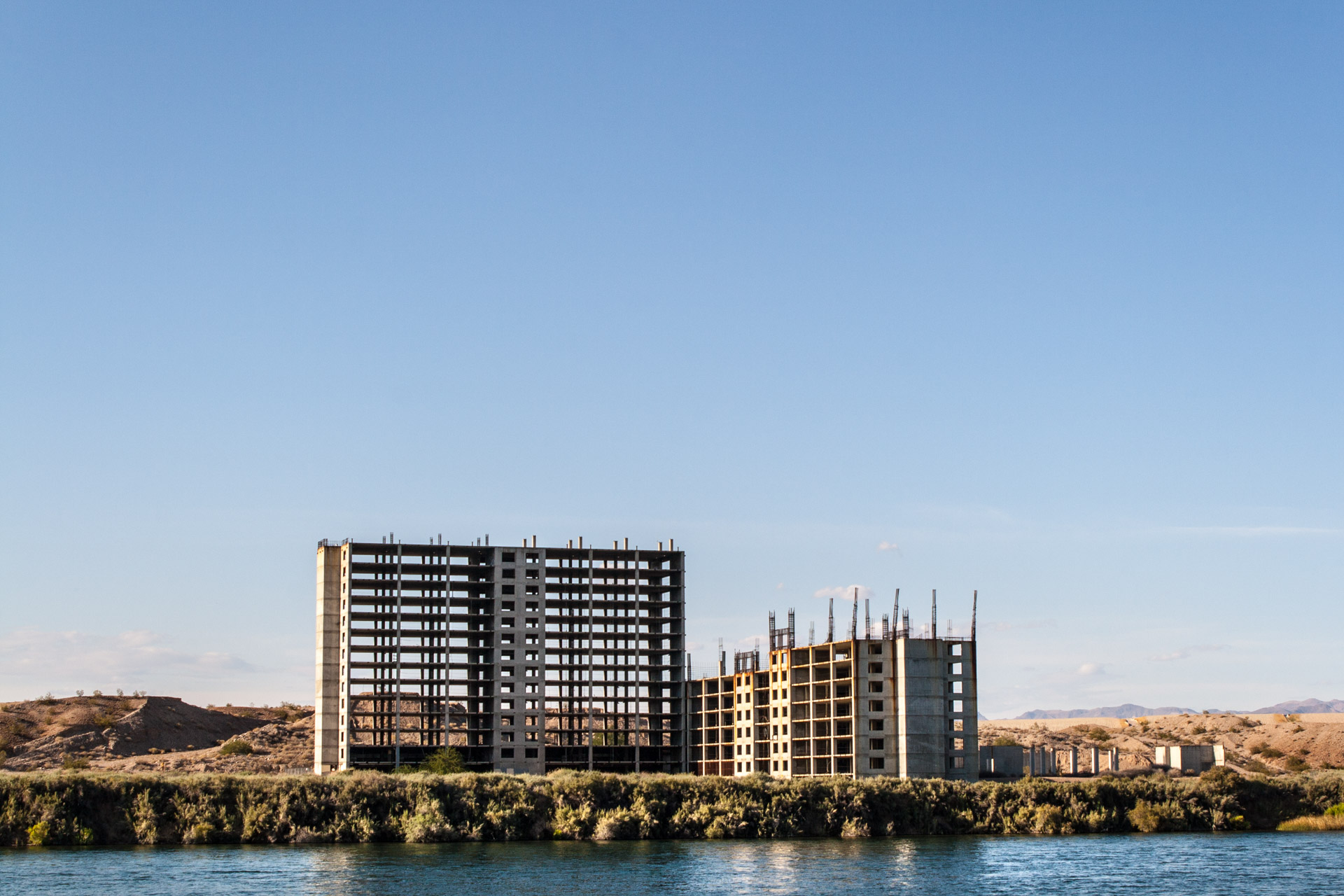 The Unfinished Gamble Casino (center)