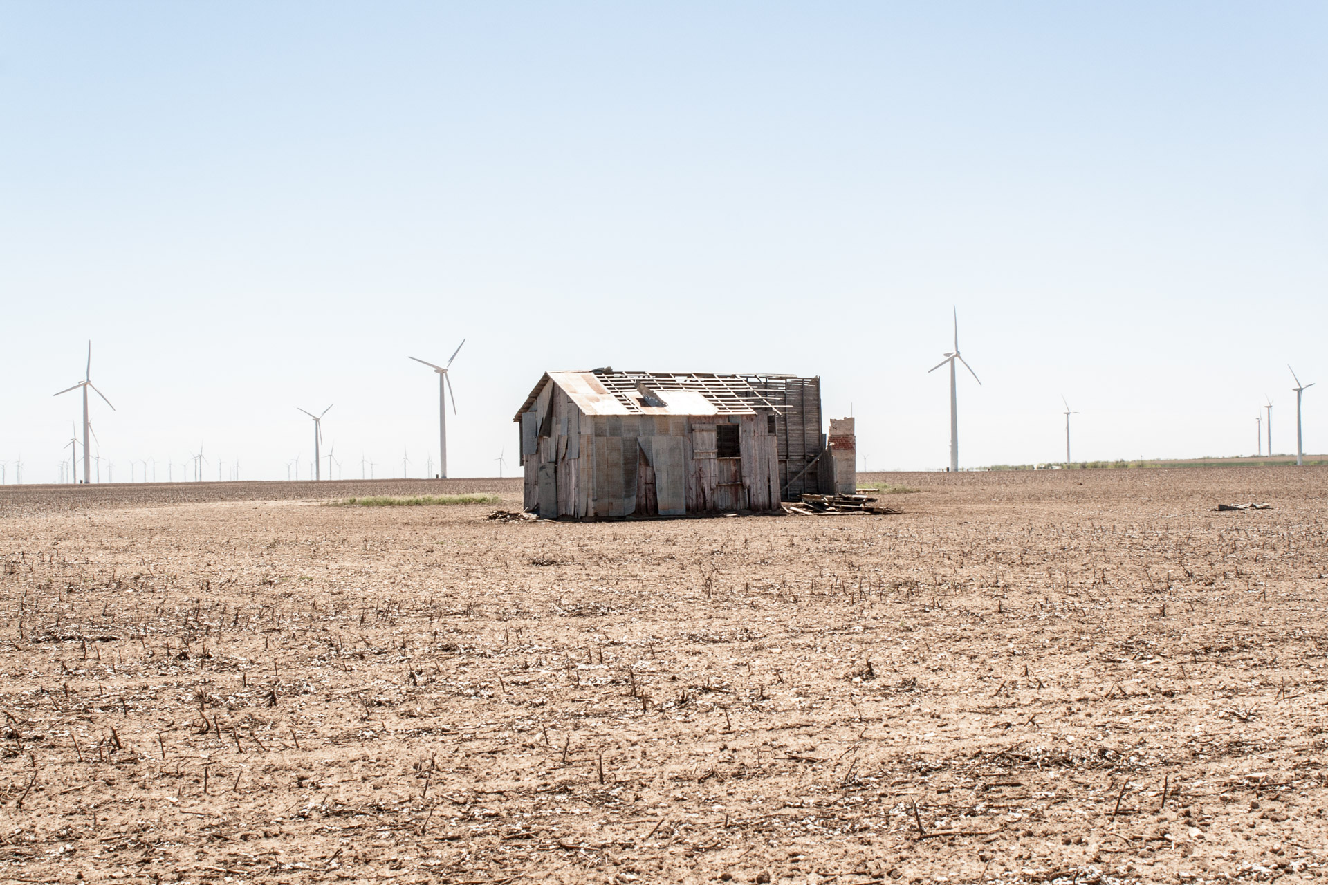 Wind Turbine Community Tiny Barn (angle left far)